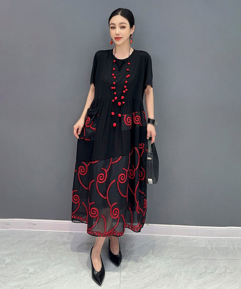 Swirl Lace Dress